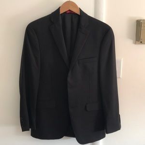 Alfani slim suit jacket, 36s, wool, black